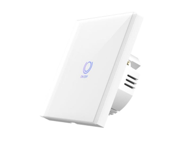 Smart lyskontakt WOOX R7063 ZigBee Tuya, fuld erstatning for standard vægkontakt, styring via app, stemmestyring, Zigbee 3.0