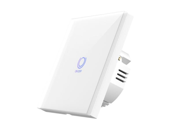 Smart lyskontakt WOOX R7063 ZigBee Tuya, fuld erstatning for standard vægkontakt, styring via app, stemmestyring, Zigbee 3.0