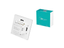 Smart WiFi lyskontakt LTC LXM172 med touchskærm, dobbelt glaspanel, hvid