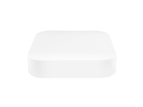 Smart switch LZ4 ZigBee Tuya fra NOUS - Hvid, 49x49x13mm, Plast, 1x CR2032 3V, 17.9g, 30m rækkevidde, ZigBee 3.0, Kompatibel med Amazon Alexa, Google Assistant