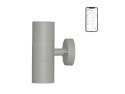 Smart LED udendørslampe IMMAX NEO Pared Double 07121A ZigBee Tuya, 2x50W, IP65