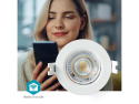 Smart LED indbygningsspot NEDIS WIFILCS10WT 40W WiFi Tuya