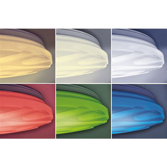 Smart LED-lampe SOLIGHT WAVE WO792 RGB 30W WiFi Tuya