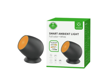 Smart LED-lampe WOOX R5145 WiFi Tuya, styrbar via app, Google Assistant og Amazon Alexa, 2.2W, 210lm