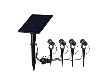 Smart solcellelampe IMMAX NEO 07903L Reflektor WiFi Tuya, RGB, dæmpbar, udendørs