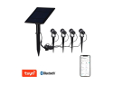 Smart solcellelampe IMMAX NEO 07903L Reflektor WiFi Tuya, RGB, dæmpbar, udendørs