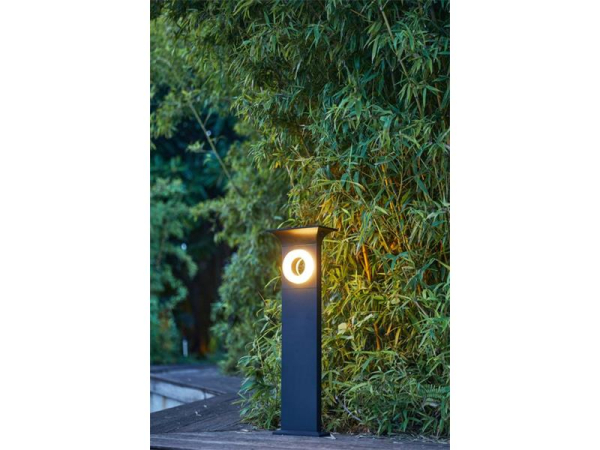 Smart solcellelampe IMMAX NEO 07904L Anel WiFi Tuya - havepæl, dæmpbar, RGB, timer, appstyring, kompatibel med stemmeassistenter, Bluetooth, IP54