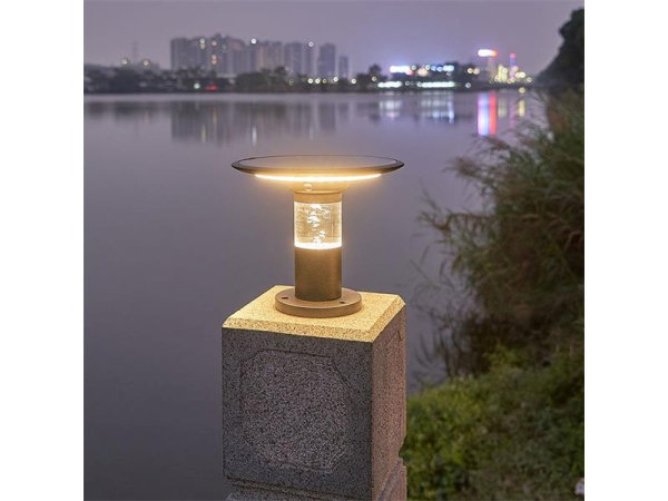 Smart solcellelampe IMMAX NEO 07908L Bubbles WiFi Tuya - lille stolpe, dæmpbar, RGB, timer, udendørs