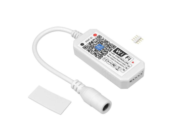 WiFi Smart Controller til LED Strip EC79899 RGBW, styret via "FairyNest" app, 5-24V DC, 8A, 96W, IP20