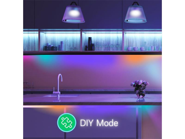 Smart LED strip 12V 40LED/m 24W RGB IP44 10m WiFi Tuya NOUS F5