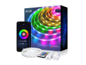 Smart LED strip 12V 40LED/m 36W RGB IP44 10m WiFi Tuya NOUS F2