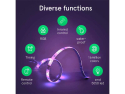 Smart LED strip 12V 40LED/m 36W RGB IP44 10m WiFi Tuya NOUS F2