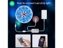 Smart LED strip 12V 40LED/m 36W RGB IP44 10m WiFi Tuya NOUS F2
