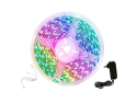 Smart LED strip 12V 40LED/m 24W RGB 5m WiFi Tuya IP65 MOES LED-lysstriben