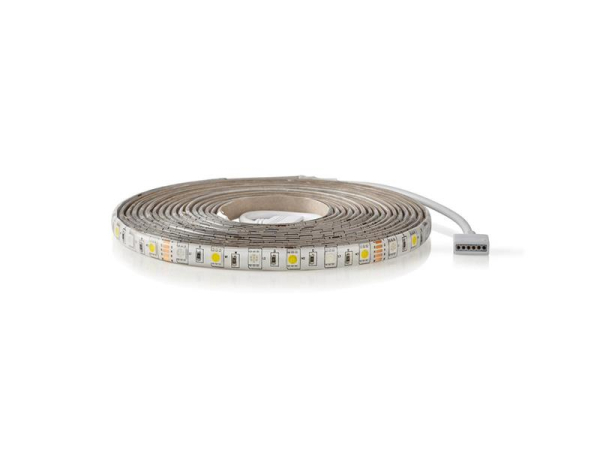 Smart LED strip 12V 540LED/m IP65 15W/m RGB 5m WiFi Tuya NEDIS WIFILS50CRGBW