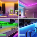 Smart WiFi LED-strip 12V 90LED/m IP65 20W/5m RGB SOLIGHT WM57