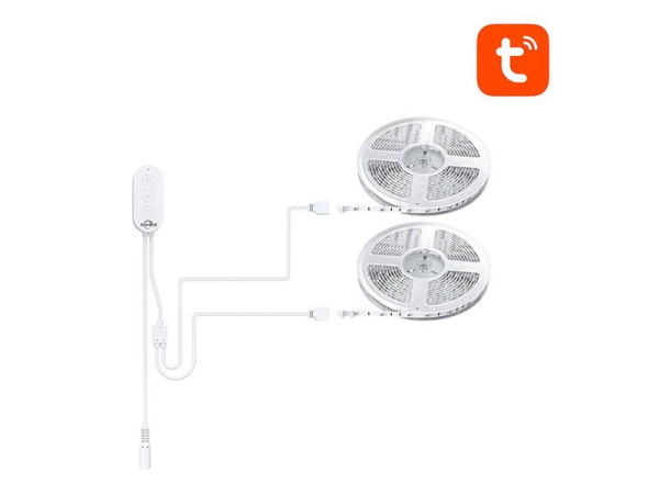 Smart LED strip 12V 2x5m WiFi Tuya NITEBIRD SL3