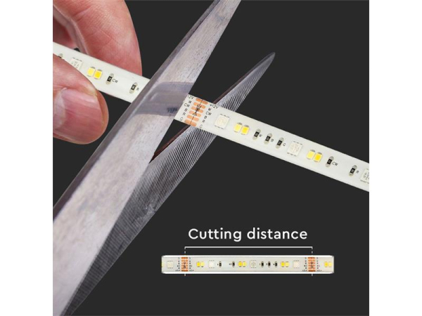 Smart LED strip 5m RGB IP65 med Wi-Fi og fjernbetjening V-TAC VT-5050 54-EU