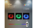 Smart LED strip 5m RGB IP65 med Wi-Fi og fjernbetjening V-TAC VT-5050 54-EU