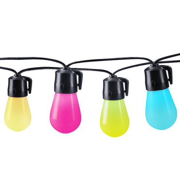 Smart udendørs lyskæde SOLIGHT WO795 RGB 10W