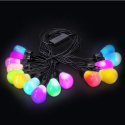 Smart udendørs lyskæde SOLIGHT WO795 RGB 10W