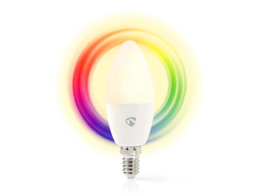 Smart LED-pære E14 4,9W RGB ZigBee Tuya NEDIS ZBLC10E14 Smart LED-pære E14 4,9W RGB ZigBee Tuya NEDIS ZBLC10E14