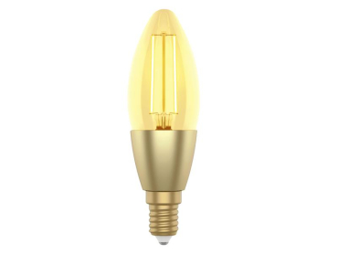 Smart LED-pære E14 4,9W varm hvid WOOX R5141 WiFi Tuya
