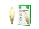 Smart LED-pære E14 4,9W varm hvid WOOX R5141 WiFi Tuya