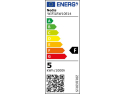 Smart LED-pære E14 4.9W hvid med WiFi Tuya NEDIS WIFILRW10E14