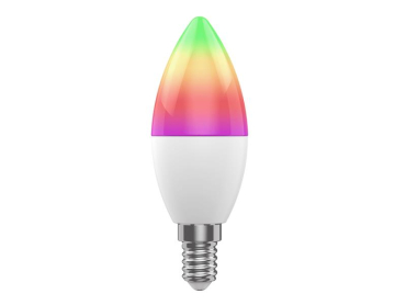 Smart LED-pære E14 5W RGB CCT WOOX R9075 WiFi Tuya