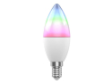 Smart LED-pære E14 5W RGB CCT WOOX R9075 WiFi Tuya