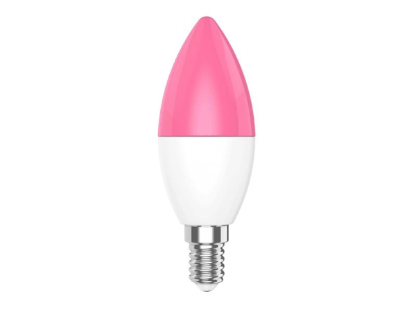 Smart LED-pære E14 5W RGB CCT WOOX R9075 WiFi Tuya