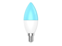 Smart LED-pære E14 5W RGB CCT WOOX R9075 WiFi Tuya