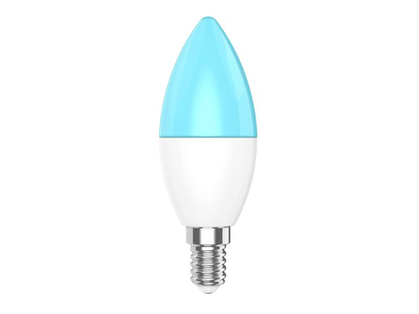 Smart LED-pære E14 5W RGB CCT WOOX R9075 WiFi Tuya
