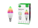 Smart LED-pære E14 5W RGB CCT WOOX R9075 WiFi Tuya