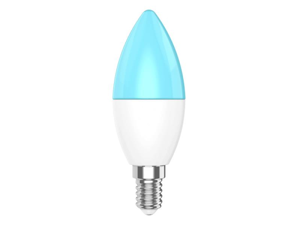 Smart LED-pære E14 5W RGB CCT WOOX R9075/2pak WiFi Tuya sæt 2 stk