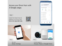 Smart LED-pære E14 5W RGB WiFi V-TAC VT-5154