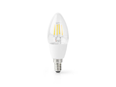 Smart WiFi LED-pære E14 5W varm hvid NEDIS WIFILF10WTC37 Tuya