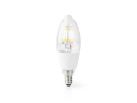Smart WiFi LED-pære E14 5W varm hvid NEDIS WIFILF10WTC37 Tuya