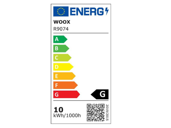 Smart LED-pære E27 10W RGB CCT WOOX R9074 WiFi Tuya