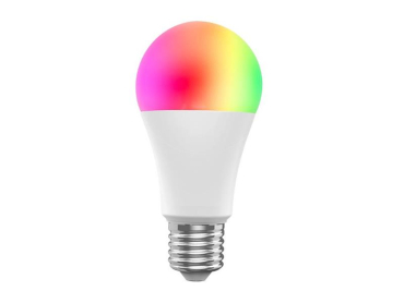 Smart RGB LED-pære E27 10W CCT RGB WOOX R9077 ZigBee Tuya
