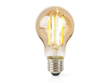 Smart LED-pære E27 7W varmhvid NEDIS WIFILRF10A60 WiFi Tuya