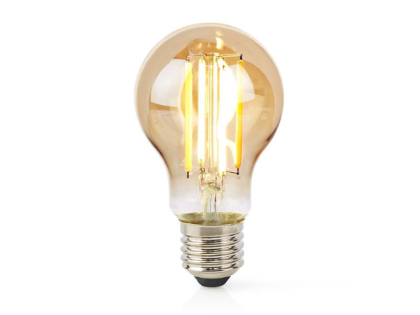 Smart LED-pære E27 7W varmhvid NEDIS WIFILRF10A60 WiFi Tuya