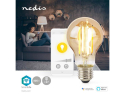 Smart LED-pære E27 7W varmhvid NEDIS WIFILRF10A60 WiFi Tuya