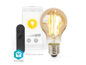 Smart LED-pære E27 7W varmhvid NEDIS WIFILRF10A60 WiFi Tuya
