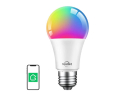 Smart LED-pære E27 8W RGB GOSUND WB4 WiFi Tuya 1stk