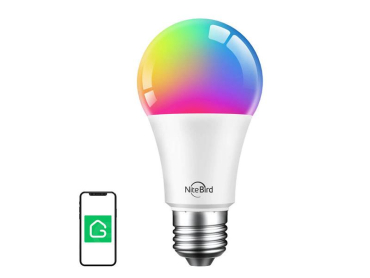 Smart LED-pære E27 8W RGB GOSUND WB4 WiFi Tuya 1stk