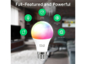 Smart LED-pære E27 9W RGB NOUS P3/2pak WiFi Tuya sæt med 2 stk