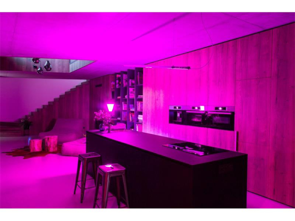 Smart LED-pære E27 9W RGBW IMMAX NEO 07712C WiFi Tuya sæt med 3