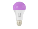 Smart LED-pære E27 9W RGBW IMMAX NEO 07712C WiFi Tuya sæt med 3